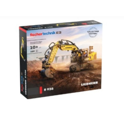 Escavatore pneumatico fischertechnik liebherr r 938 giallo/grigio/nero