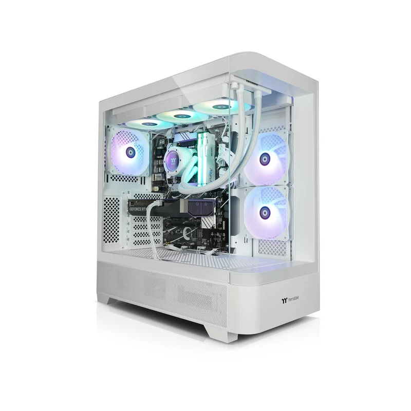 Pc thermaltake ftw v290i 5070ti snow i7-14700kf/32gb/1tb ssd/win11pro/bianco/trasparente