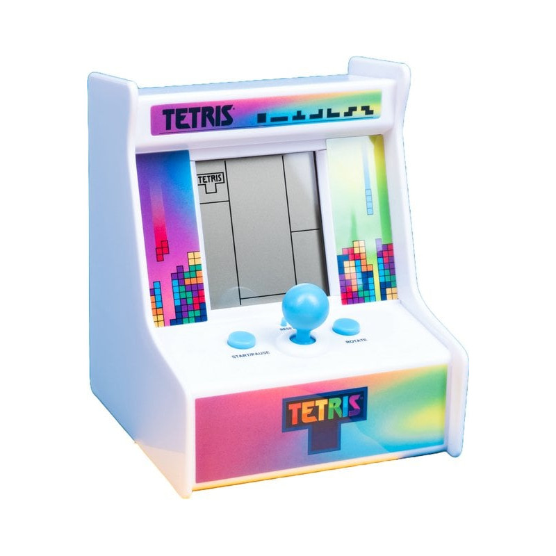 Console videogioco fizz creations tetris desktop arcade multicolore