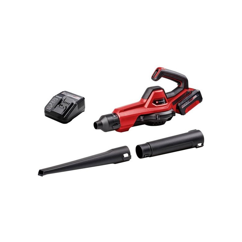 Soffiatore foglie einhell power x-change ge-ub 18/250 li