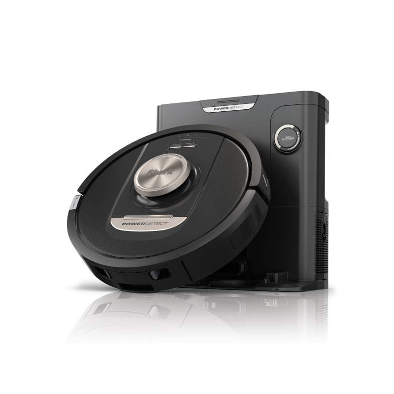 Robot aspirapolvere shark powerdetect senza sacchetto con stazione