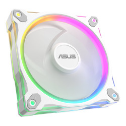 Ventola per case asus prime mr120 argb fan 120mm bianco [90da00i3-b09000]
