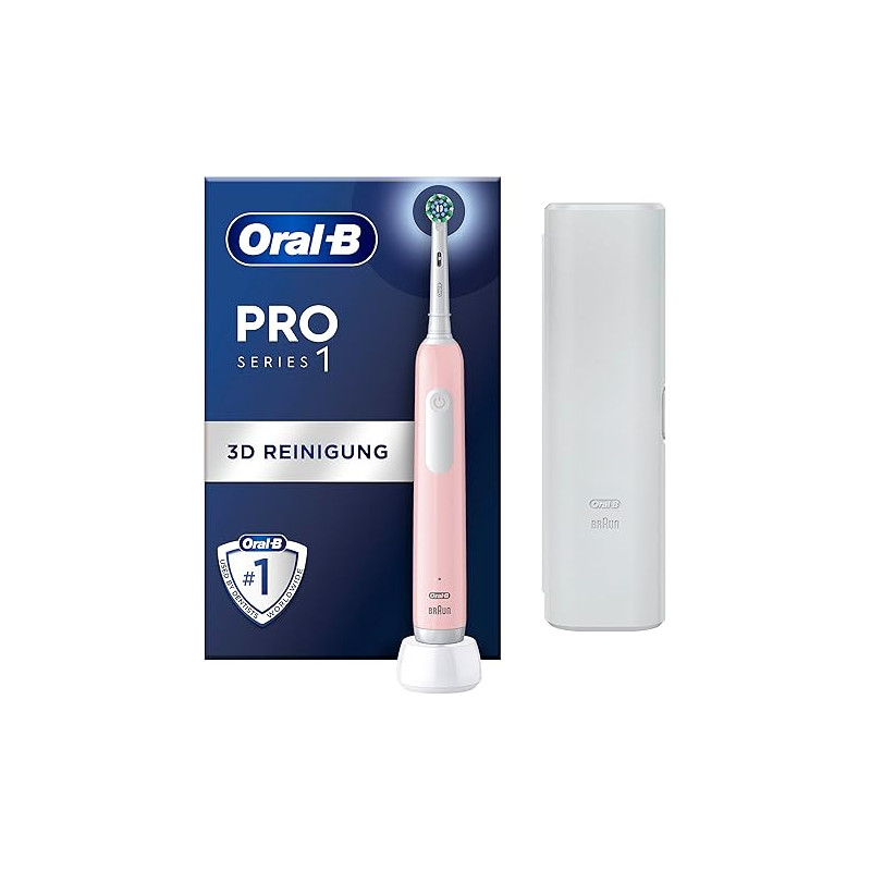 Spazzolino elettrico braun oral-b pro cross action con custodia