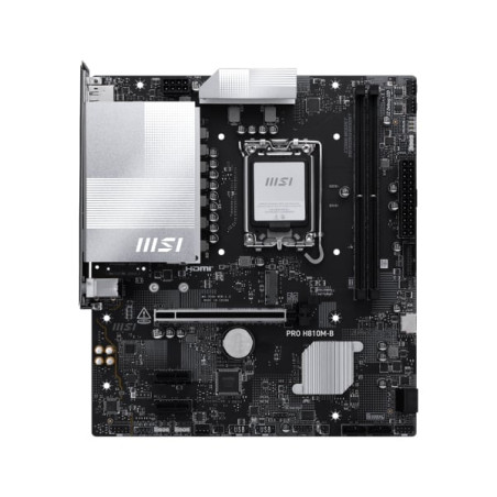 Scheda madre msi pro h810m-b lga 1851 matx 2x ddr5 [7e64-001r]