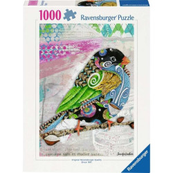 Puzzle ravensburger uccello colorato 50x70cm 1000pz [12001438]