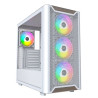 Case montech midi-tower atx 48l bianco
