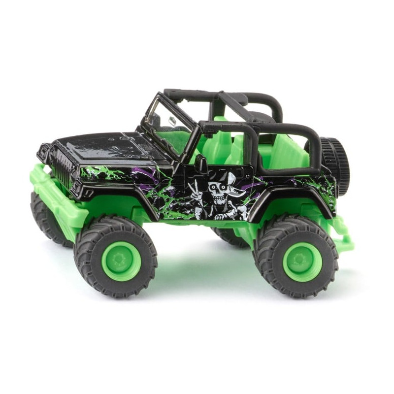 Modellino siku jeep big wheel verde/nero [10155400000]