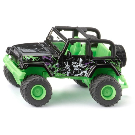 Modellino siku jeep big wheel verde/nero [10155400000]