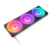 Ventola nzxt f420 rgb core 420mm nero 3pz [rf-u42hf-b1]