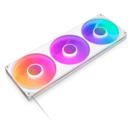 Ventola nzxt f420 rgb core 420mm bianco 3pz [rf-u42hf-w1]