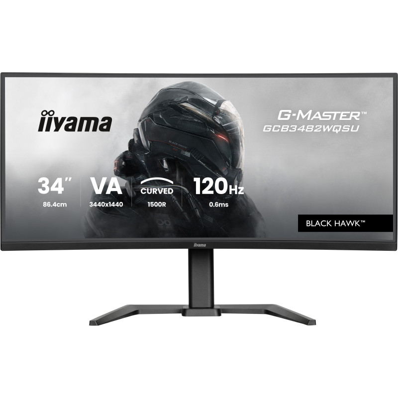 Monitor led 34'' iiyama g-master gcb3482wqsu-b1 da