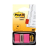 Segnapagina post-it 50 fogli 680-21 rosa vivace 25.4x43.6mm