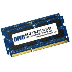 Ram so-dimm ddr3 2x4gb owc owc1333ddr3s08s 1333mhz cl9 1.5v blu