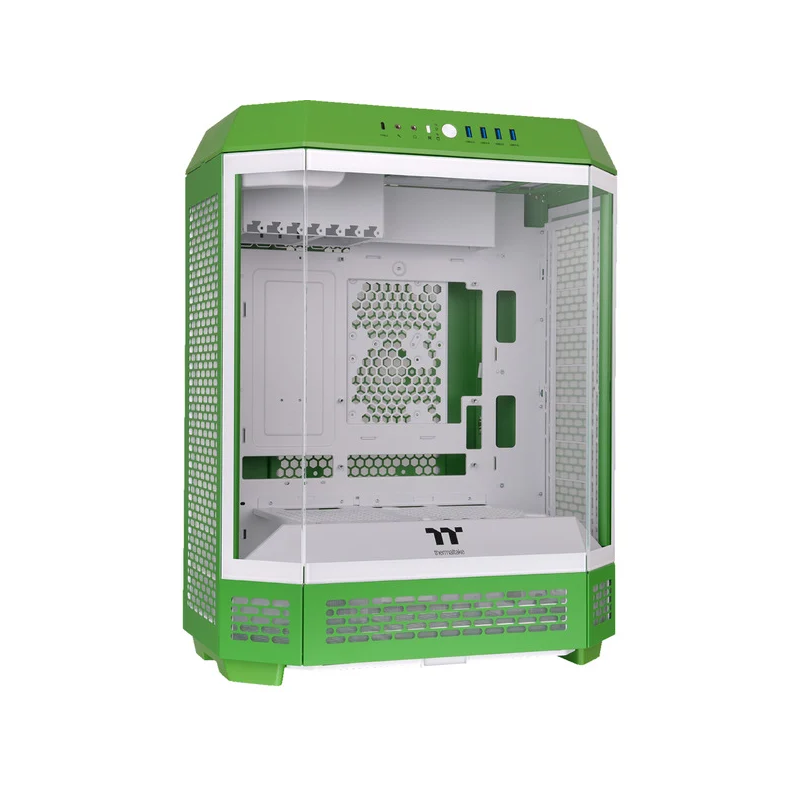 Case thermaltake the tower 600 midi-tower atx verde chiaro [ca-1z1-00mown-00]