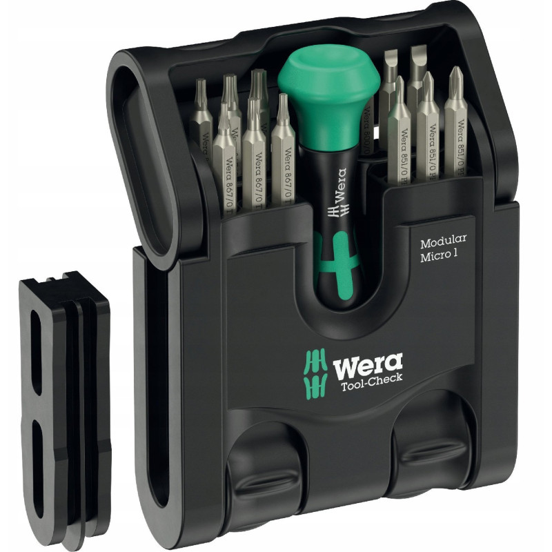 Set di utensili wera tool-check modular micro 1 21pz [05049002001]