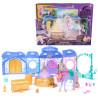 Set da gioco spinmaster unicorn school magical stable/statuetta wildstar
