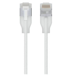 Cavo di rete ubiquiti patch cat.6a 0.15m bianco [uacc-cable-patch-el-c6a-0.15]