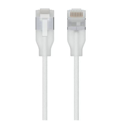 Cavo di rete ubiquiti patch cat.6a 0.15m bianco [uacc-cable-patch-el-c6a-0.15]