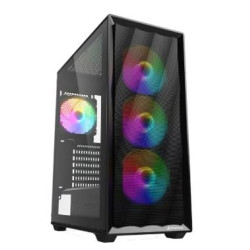 Case sharkoon vk4 rainbow midi-tower atx nero [4044951044108]