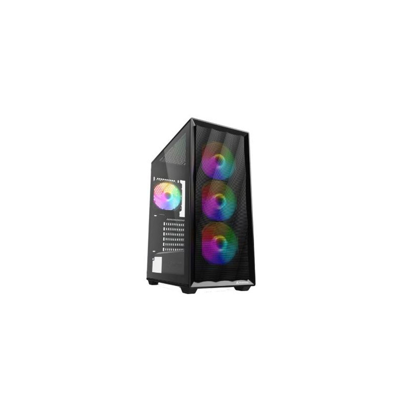 Case sharkoon vk4 rainbow midi-tower atx nero [4044951044108]