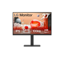 Monitor led 27" lg full hd 1920x1080 5ms classe d nero [27ba750-b.aeu]