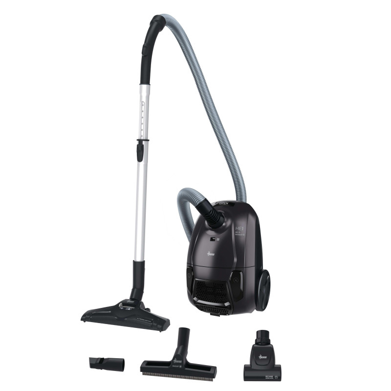 Aspirapolvere traino hoover he120pet 011 con sacchetto 700w 2.5l