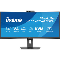 Monitor led 34'' iiyama prolite xcb3497wqsnph curvo uwqhd