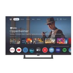 Tv led 32" qbell qt32hgf9b hd ready 1366x768p smart tv classe