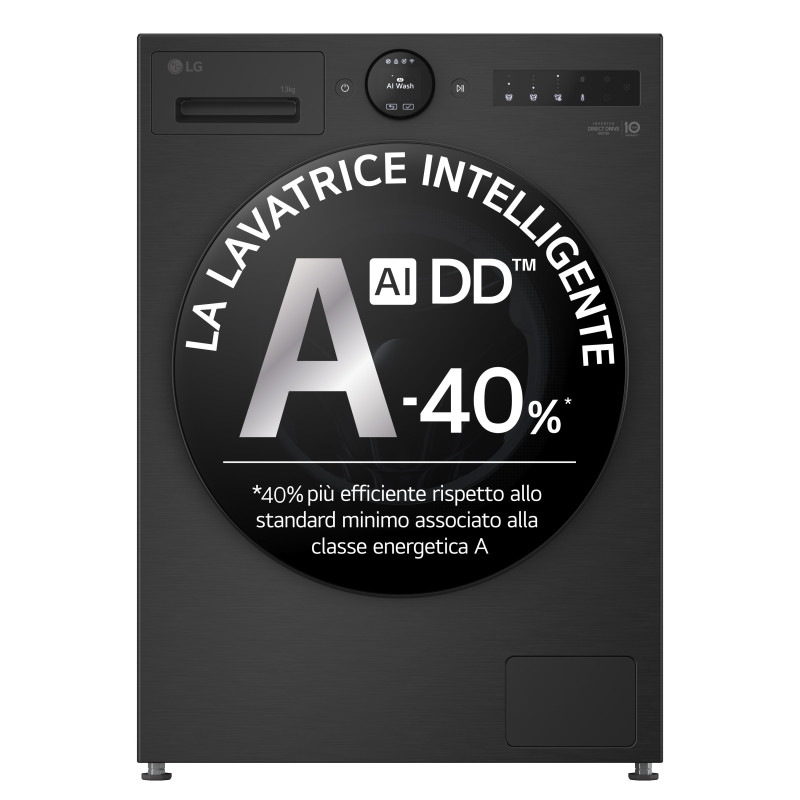 Lavatrice lg f4x7013tbb serie x7 libera installazione caricamento