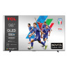 Tv qled 98" tcl 4k uhd 3840x2160p smart tv classe e metallico