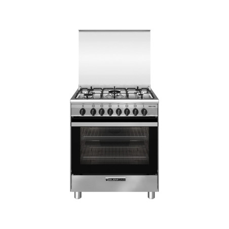 Cucina a gas glem gas specialista sa765mi6 70cm 5 fornelli con forno