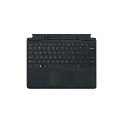 Custodia tastiera microsoft signature qwerty it con slim pen 2 nero