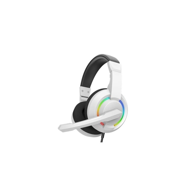 Cuffie baracuda bgh-021 hydra rgb a padiglione 2x3.5mm/usb da