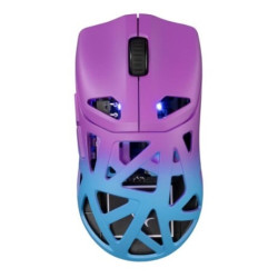 Mouse da gioco white shark dagonet-blp ottico wireless 24000dpi