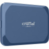 Ssd esterno 2tb crucial x10 usb-c 20gbps blu [ct2000x10ssd9]
