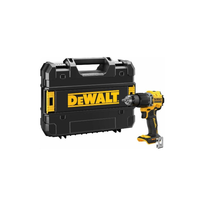 Trapano avvitatore dewalt dcd799nt a batteria 18v 74nm solo macchina
