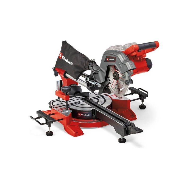 Troncatrice einhell te-sm 36/8 l li-solo a batterie 36v 216mm