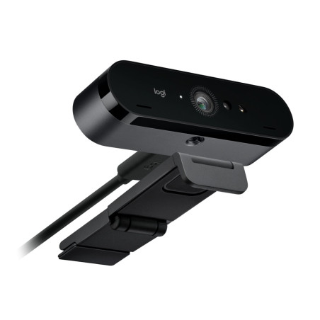 Webcam logitech brio 4k ultra hd 13mp nero [960-001746]