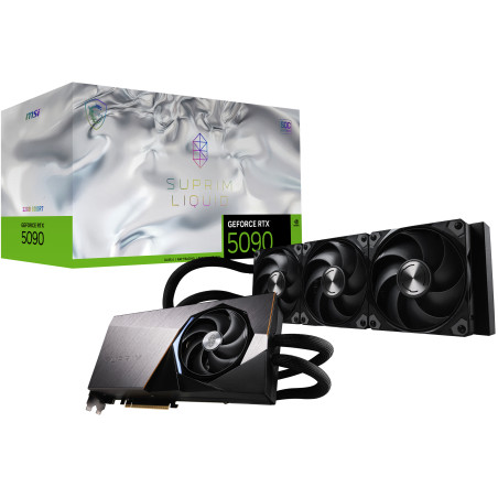 Scheda video nvidia msi geforce rtx 5090 32g suprim liquid soc 32gb