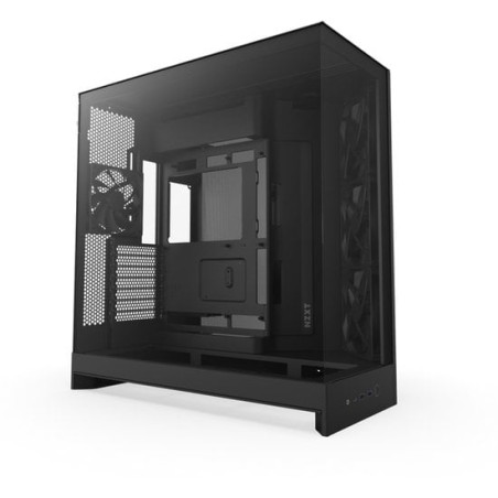 Case nzxt h9 flow midi tower atx 77l nero opaco [cm-h92fb-01]