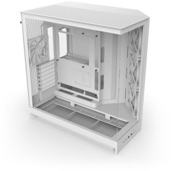Case nzxt h9 flow midi tower atx 77l bianco [cm-h92fw-01]
