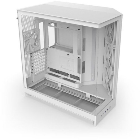 Case nzxt h9 flow midi tower atx 77l bianco [cm-h92fw-01]