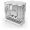 Case nzxt h9 flow midi tower atx 77l bianco [cm-h92fw-01]