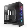 Case nzxt h9 flow rgb midi tower atx 77l nero opaco [cm-h92fb-r1]