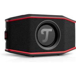 Altoparlante portatile teufel rockster go 2 wireless bluetooth nero/rosso