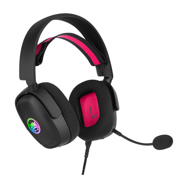Cuffie gaming gamiac hs71 a padiglione rgb wired usb tipo a/c con