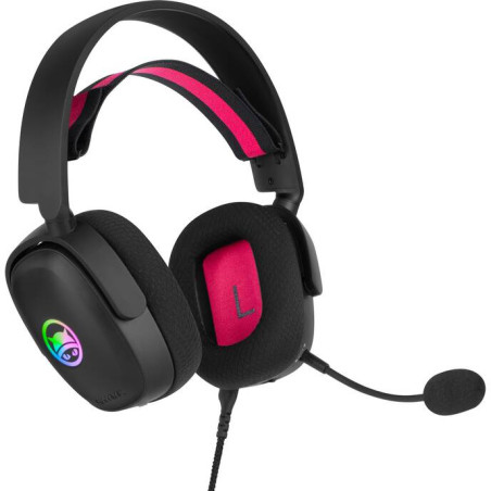 Cuffie gaming gamiac hs71 a padiglione rgb wired usb tipo a/c con