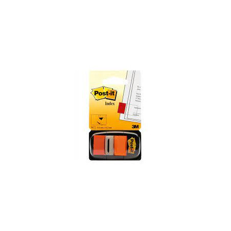 Segnapagina post-it 50 fogli 680-4 arancio 25.4x43.6mm [4650.]