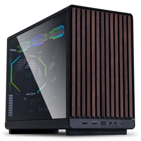 Case lian li dan a3 matx wood edition mini-tower micro-atx