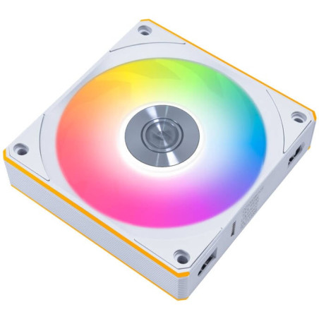Ventola 120x120 lian li uni fan cl rgb wireless reverse 120mm bianco
